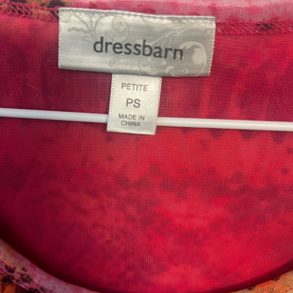 Dressbarn Multicolor Ruffle Blouse - Picture 3 of 3